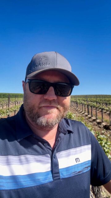 The man. The myth. The legend (according to… well, Josh).😉 Taking you back to where it all began — Scarline vineyard, 2003.