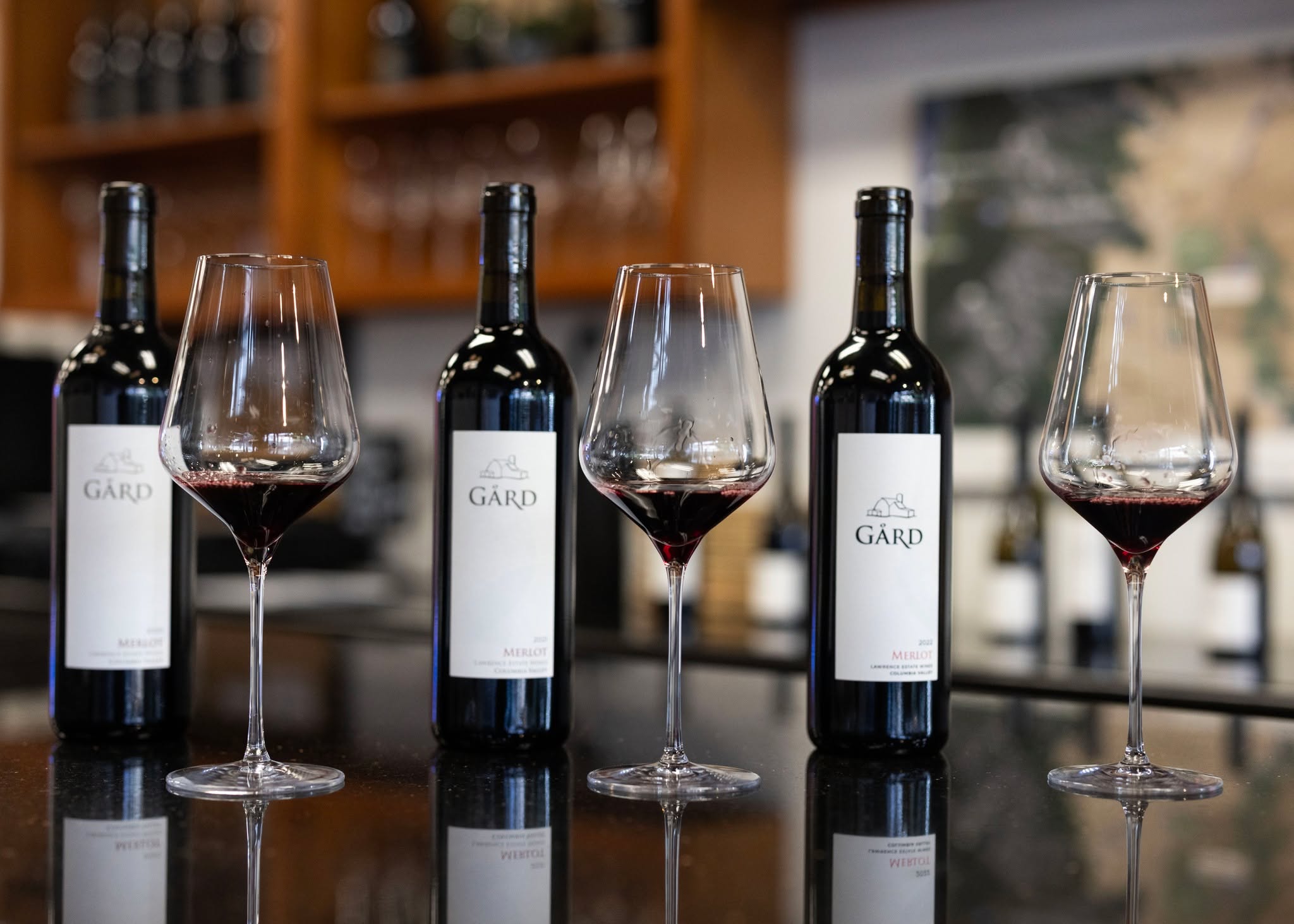 Vintage Comparison Tasting Weekend is back! Same variety, different years, totally different wine. See how growing season (and sometimes winemaking style) changes everything.
Friday through Sunday, Aug 14-16, at all tasting rooms. Varieties and vintages vary by location.